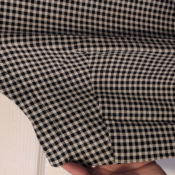 A New Day Classic Black and White Checkered Dress NWT - Picture 2 of 8